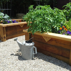 Custom Raised Garden Bed - Outdoor Pots And Planters