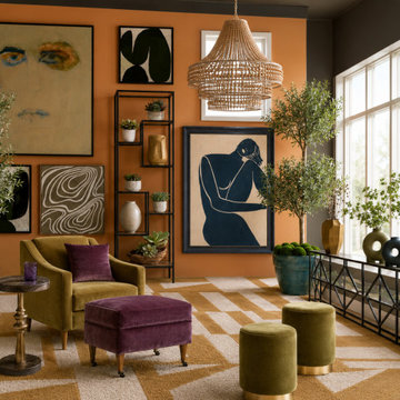Contemporary Sitting/Reading Room