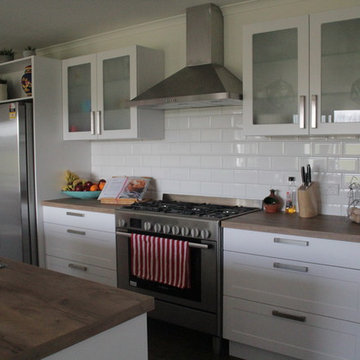 Warm and Organic - White and Timber
