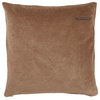 Jaipur Living Birch Trellis Throw Pillow, Brown/Cream, Down Fill