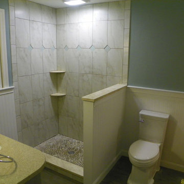 Coastal Corner Walk-In Shower