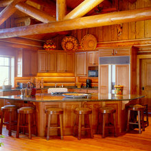 Log Cabin Kitchen
