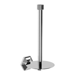Lefroy Brooks - Mackintosh Spare Toilet Paper Holder, Polished Chrome - Toilet Paper Holders