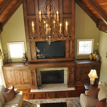 paneled libary