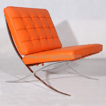 Designer chair Barcelona chair by Mies van der rohe