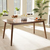 Flora Dining Table - " Oak" Medium Brown