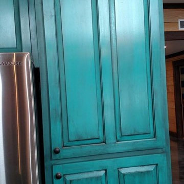 Teal and Glazed