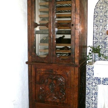 Custom Sub Zero Wine Cabinet