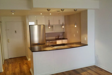 Inspiration for a contemporary kitchen remodel in Baltimore