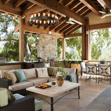 patio chandelier ideas