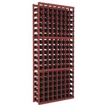 8 Column Standard Wine Cellar Kit, Pine, Cherry Stain