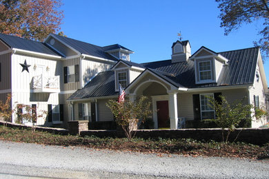 Beach style exterior home photo in Nashville
