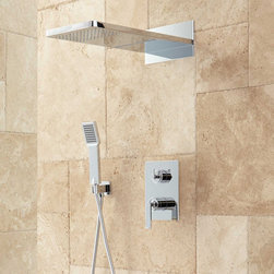 CALHOUN SHOWER SYSTEM WITH RAINFALL SHOWER HEAD & HAND SHOWER - Products
