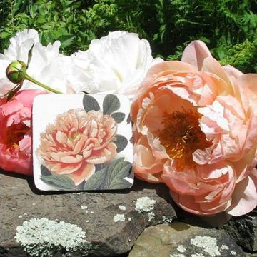 Vintage Neoprene Coasters