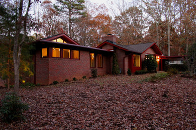 Inspiration for a modern exterior home remodel in Other