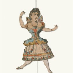 Mrs Merry Marionette Ornament - Christmas Ornaments