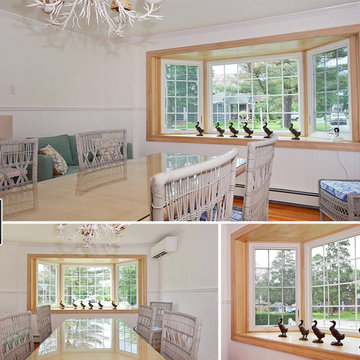 Extraordinary Dining Room with New Bay Window