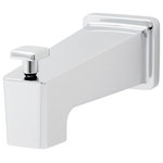 Speakman - Kubos Diverter Tub Spout, Polished Chrome - Clean, crisp and undeniably modern, the Speakman Kubos Diverter Tub Spout is ideal for any contemporary bathroom. With this tub spout, we stripped back every unnecessary detail to create a fixture that is completely absent of clutter. The Kubos Diverter Tub Spout features a solid metal construction to provide exceptional durability.