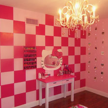 Hello Kitty Girl S Bedroom Eklektisch Kinderzimmer Miami