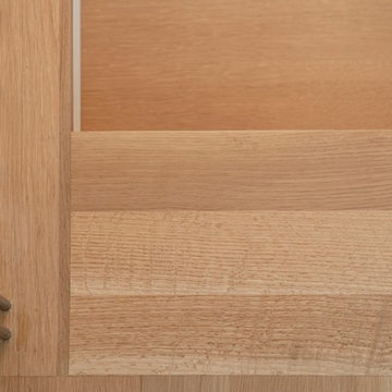 Rift Sawn White Oak Floors & Stairs - Custom Home