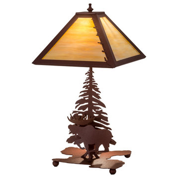 21H Moose on the Loose Table Lamp