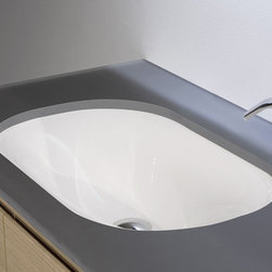 TRIOVALE and TRIOTONDO  Sinks by Antonio Lupi Italy - Bathroom Sinks
