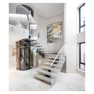 Newport Beach Bayside Abode - Contemporary - Staircase - Orange County ...
