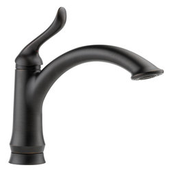 Delta Linden&trade; Single Handle Kitchen Faucet - Kitchen Faucets