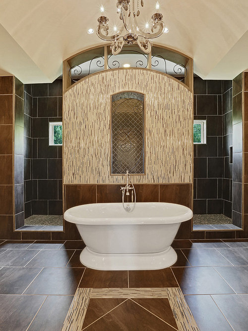 Shower Behind Wall Design Ideas & Remodel Pictures | Houzz