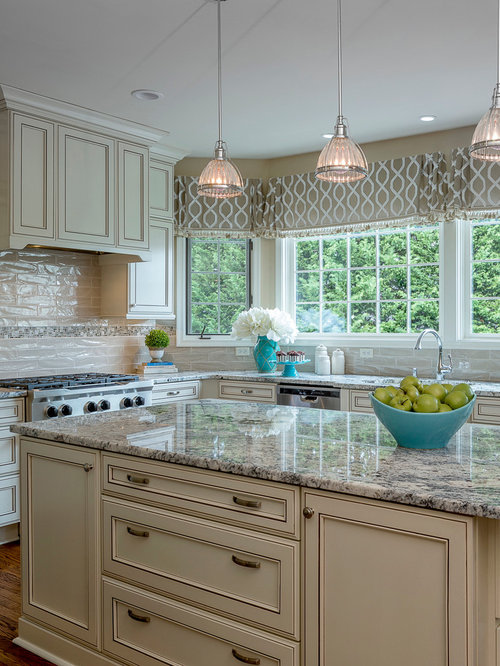 Teal Accents Kitchen Design Ideas & Remodel Pictures Houzz