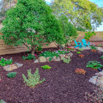 Lush Garden Beds & Relaxation Area | Scripps Ranch Residence