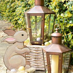 Pool House Lanterns - Landscape Lighting