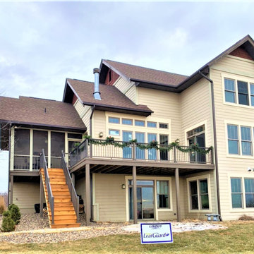 Greg's LeafGuard® Brand Gutter Project in River Falls, WI