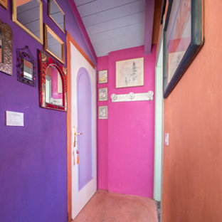 Inspiration for an eclectic entryway in Milan.