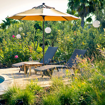 Classical, Whimsical Drought Tolerant Mulholland Estate