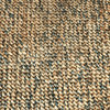 Hand Woven Jute Rug by Tufty Home, Natural / Nevy Blue, 2.5x9
