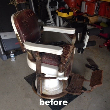 Barber chair transformation