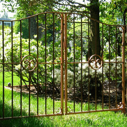 Solid Copper Gates, Trellis and Fence - Home Fencing And Gates