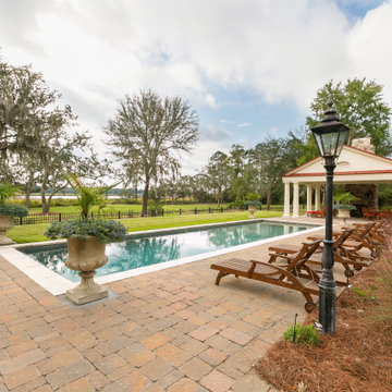 Wadmalaw Island Pool and Backyard