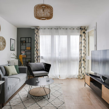 Rénovation et décoration appartement colocation