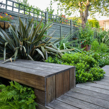 Garden lover's urban garden in East London