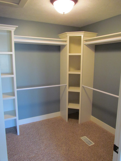 Closet Corner Shelf Houzz