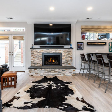 NW Washington DC | Sporty & Entertaining Basement