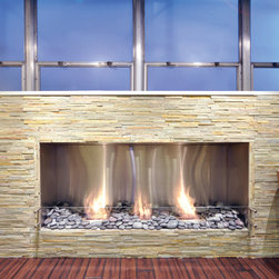 EcoSmart Fire Firebox 1800SS Indoor/Outdoor Fireplace - Outdoor Fireplaces