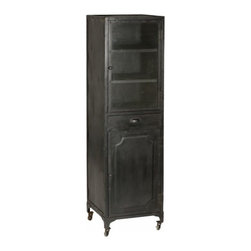 Glass Armoire - Armoires And Wardrobes