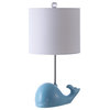 Safavieh Walter Whale Lamp Blue