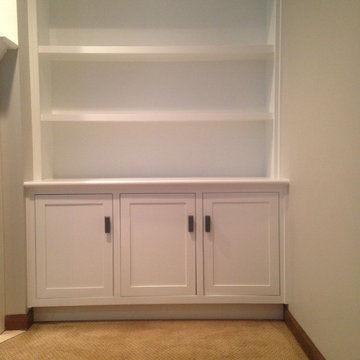 Built in book cases
