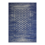 Bashian Audrey Dark Blue Area Rug, 5'x7'6"