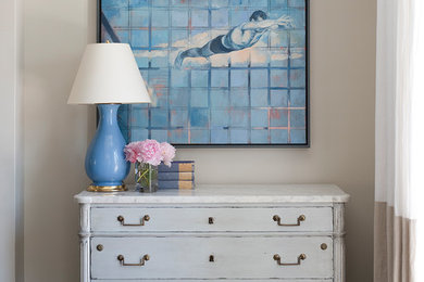 Example of a classic home design design in Other