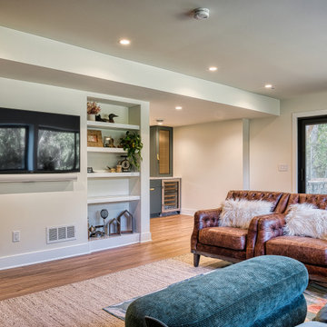 Family Room and Wet Bar